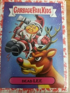 GPK Garbage Pail Kids Revenge 2019 Oh Horror-ible 14b Dead Lee rojo 53/75 - Imagen 1 de 1