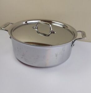 All-Clad Metal Crafters 6 Quart Stock Pot Stainless Steel & Lid