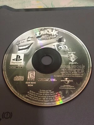 Crash Bandicoot 3: Warped (PlayStation 1, 1998) PS1 Disc Only - Image 1 of 2