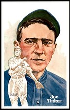 1980 PEREZ-STEELE HALL OF FAME SERIES 1-15 - #47 JOE TINKER 08884/10000 CHICAGO