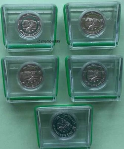 Alemania 5 euros 2019 zona moderada anillo de polímero A-D-F-G-J a elección PP Proof - Imagen 1 de 18