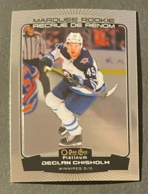 Declan CHISHOLM 2022-23 O-Pee-Chee Platinum Marquee Rookie #259 - Image 1 of 2