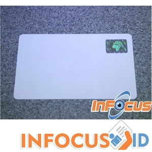 A Prova di Manomissione 3D Ologramma Banda Magnetica Hi-Co Id Carte Pacco Di 100 - Foto 1 di 4