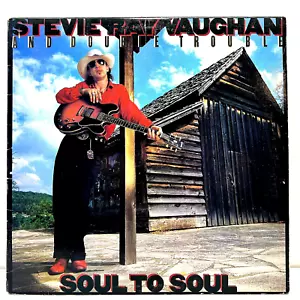 Stevie Ray Vaughan Soul to Soul 1985 Vinyl Epic Records 1st Press - Picture 1 of 4