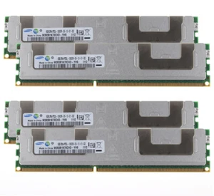 Samsung DDR3 RAM 32GB 4X 8GB PC3L-10600R 2Rx4 1333Mhz Reg-DIMM ECC Server Memory - Picture 1 of 8