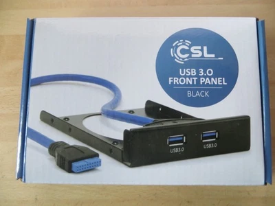 CSL USB 3.0 Super Speed Front Panel for 3.5 inch drives - Image 1 of 3