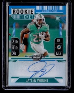 2024 Panini contenders optic rookie ticket #132 Jaylen Wright #/99 - Picture 1 of 2