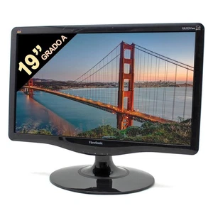 Viewsonic Va1931wa 19" Wide Lcd Monitor Display 16:9 Refurbished - Picture 1 of 5