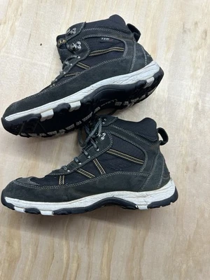 L.L. Botas de caminhada Bean masculinas Primaloft impermeáveis cinza preto com cadarço 9,5 M - Imagem 1 de 4