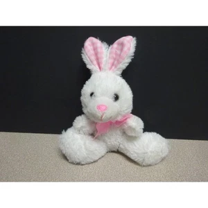 Tom's Toys International 6" Pink Plush Bunny Rabbit Stuffed Animal Cozy Soft - Imagen 1 de 4