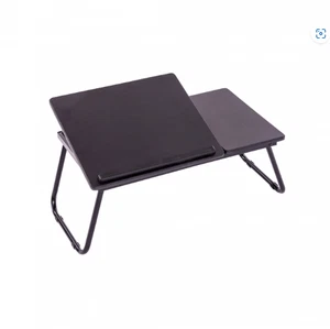 Black Portable Folding Laptop Notebook Tablet Computer Table Desk Stand - Picture 1 of 5