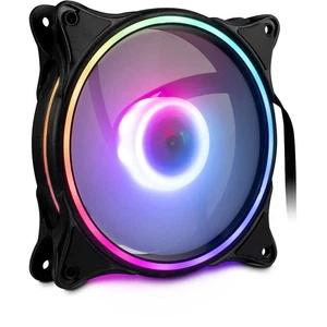 Inter-Tech 120 x 120 x 25 Argus RGB-Fan Set RS-08, 3X Retail - Zdjęcie 1 z 8