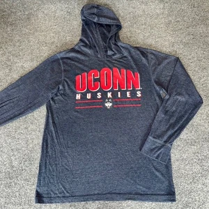 UConn Huskies Hoodie Pullover Sweatshirt Herren Large blau langarm sportlich - Bild 1 von 7