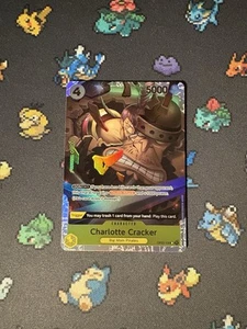One Piece TCG - Charlotte Cracker OP03-108 Holo Súper Raro Premium Booster - (Nuevo) - Imagen 1 de 6