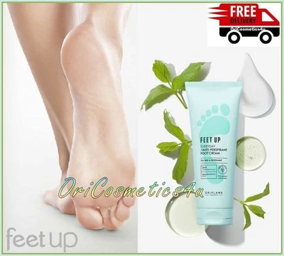 Oriflame Feet Up Everyday Anti-perspirant Foot Cream Tea Tree Oil & Peppermint