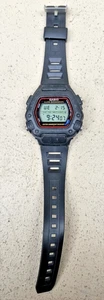 Vintage Casio Men’s DW-290 Black Digital Watch Fair Shape Works Black - Picture 1 of 4