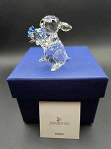 Swarovski Rabbit with Forget-Me-Not #1142953 - Picture 1 of 4
