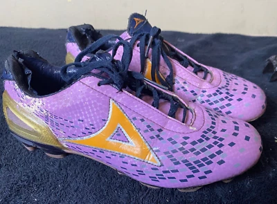 Botines sintéticos de fútbol para hombre PIRMA púrpura/negro/dorado/naranja talla 7 Foto 1 de 4