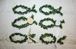 10 x Buchsbaum Fisch Kommunion Konfirmation Taufe Tischdeko Streudeko weiß/creme - Bild 1 von 16