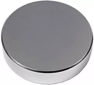 2" x 1/2" Disc - Neodymium Rare Earth Magnet, Grade N48 - Picture 1 of 1