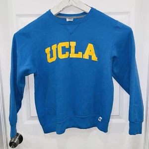 90s Vintage Blue UCLA Logo Pullover Sweatshirt Size Med. Mint!!! - Picture 1 of 14