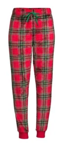 Pantalones de pijama para mujer Secret Treasures de vellón a cuadros 2X nuevos - Imagen 1 de 1