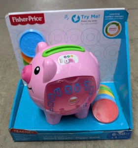 Fisher-Price Laugh & Learn Smart Stages Sparschwein Spielzeug 6-36M Lerngeräusche NEU - Bild 1 von 7