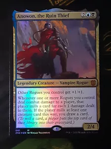 Anowon the Ruin Thief FOIL, Zendikar Rising Commander, NM, MTG, ENVÍO GRATIS - Imagen 1 de 2