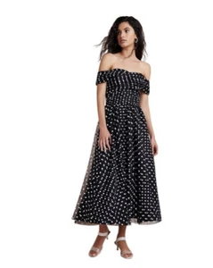 NWT Anthropologie Shoshanna Meraki Off The Shoulder Dress Size 6 #158 - Picture 1 of 6