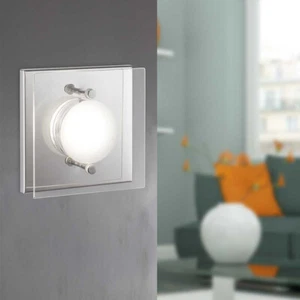 Lampada da parete e da soffitto Action LED Envy 11,5 x 11,5 cm cromo 5,5 W 380 lm bianco caldo - Foto 1 di 3