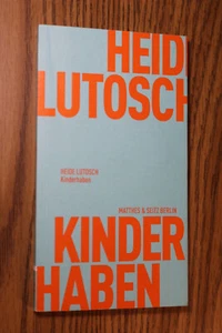 Kinderhaben Heide Lutosch 2023 German Language - Picture 1 of 5