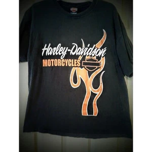 Harley Davidson vintage talla grande llama delantera - Imagen 1 de 6