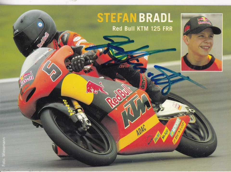 Autogramm - Stefan Bradl (Motorsport) - Motorrad - Bild 1 von 1