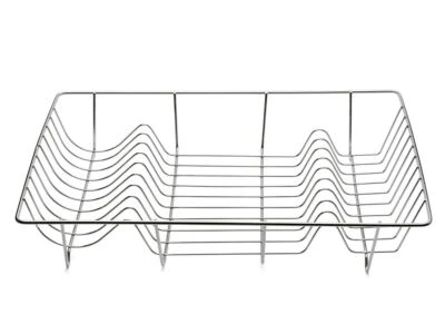 Acciaio Inox Cestino Risciacquo Geschirrabtropfkorb Gocciolamento Scolapiatti - Immagine 1 di 2