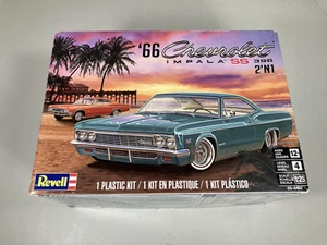 Revell 1966 Chevy Impala SS 396 2'N1 1:25 SCALE MODEL CAR KIT 85-4497 " NIB " - Picture 1 of 2