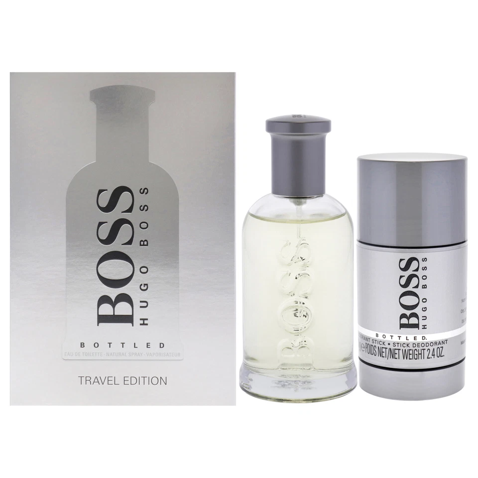 Boss No. 6 by Hugo Boss para homens - 2 peças 3,3 oz Eau De Toilette spray, bastão desodorante 2,4 oz - Imagem 1 de 1