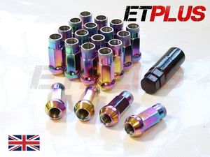 Petrol GT50 Wheel Nuts x 20 12x1.5 Fits Mitsubishi Evo 1 2 3 4 5 6 7 8 9 10 - Picture 1 of 1