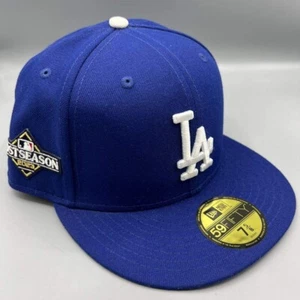 Los Angeles LA Dodgers Mütze Herren 7 5/8 blau 59Fifty New Era MLB Fitted Cap - Bild 1 von 8