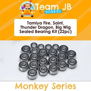 Tamiya Fire, Saint, Thunder Dragon, Big Wig - 22 Pcs Rubber Sealed Bearings Kit - Picture 1 of 2