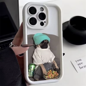 Cartoon Animal Dog Silicone Phone Case for Iphone 16 11 12 13 14 15 Pro XS Max X - Picture 1 of 17