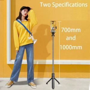 Trípode palo selfie de 28/40 pulgadas con trípode extensible remoto para todos los teléfonos inteligentes - Imagen 1 de 14