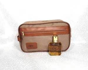 Vintage Coty Stetson For Men, 2 Piece Set   2 oz Cologne And Travel Bag NOS - Picture 1 of 9