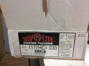 Silv-O-Lite Hypereutectic Pistons 1177HC.030, set of 8, FORD 302 V8 NEW - Picture 1 of 2