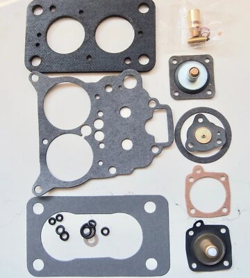 Kit Reconstrucción Reparación Carburador FIAT MAJOR 124 - 131 1979 2Lt + Diafragmas Especiales Foto 1 de 3