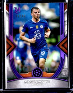 MASON MOUNT 2022 MUSEUM **PURPLE** /99 !! SP 🔥CHELSEA / MAN U - Picture 1 of 2