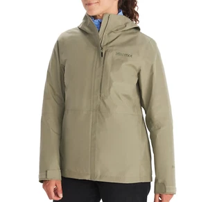 Parka/chaqueta/abrigo/concha vetiver MARMOT minimalista para mujer L Gore-Tex NUEVA $220 - Imagen 1 de 6