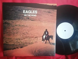 EAGLES On the road RARE LIVE Double LP ITALY 1980s MINT- - Picture 1 of 2
