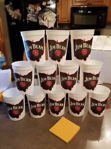 Jim Beam 12 ounce plastic cups - Picture 1 of 3