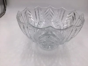 Waterford Crystal Jim O’Leary 9 3/4” Crenulated 35/500 centerpiece bowl VGUC - Picture 1 of 9