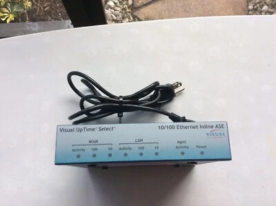 VISUAL NETWORKS 807-0122 Visual Up Time Select 10/100 Ethernet Inline ASE - Image 1 of 3